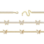 Kute Butterfly Anklet