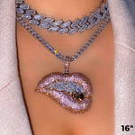 Baddie Lips Pendant
