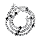 Kute Clover Tennis Necklace