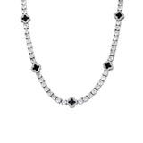 Kute Clover Tennis Necklace