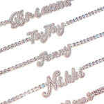 Custom Name Tennis Necklace