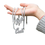Custom Name Tennis Necklace