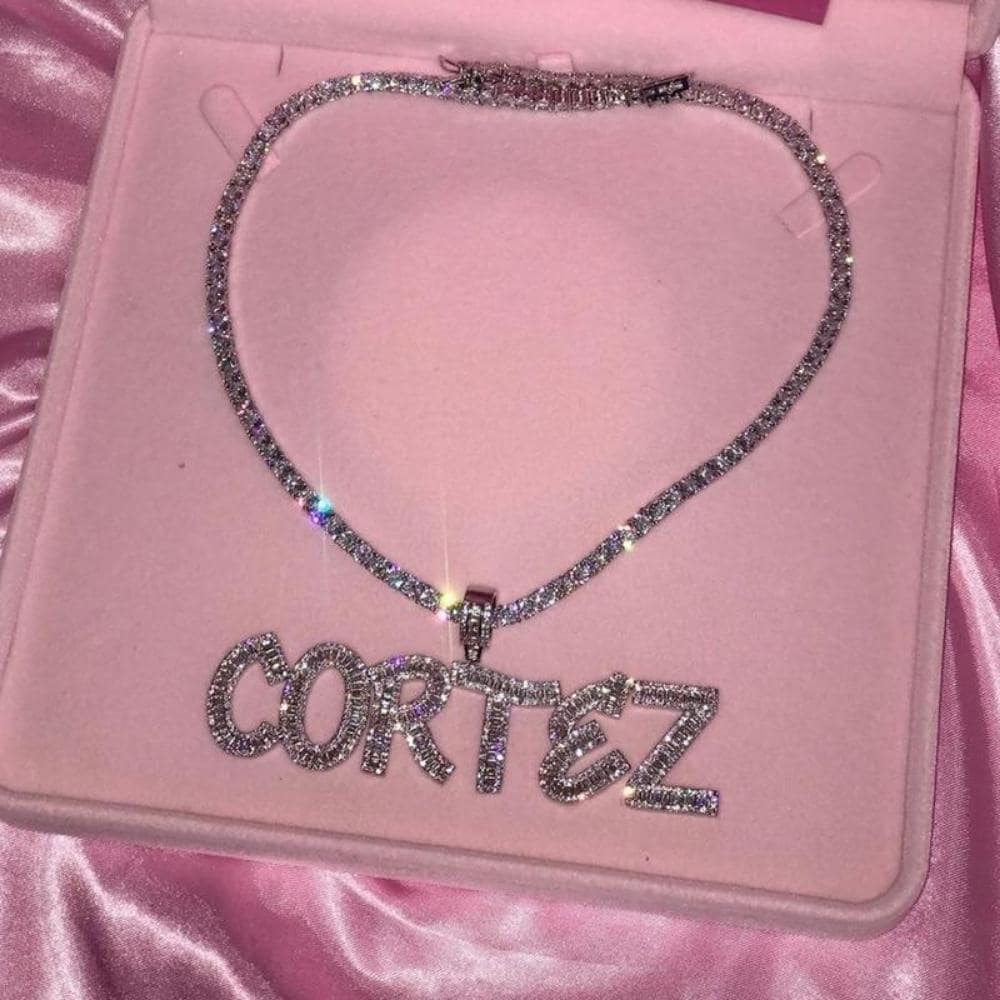 Custom Name Baddie Necklace