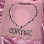 Custom Name Baddie Necklace