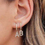 Kutie Initials Earrings